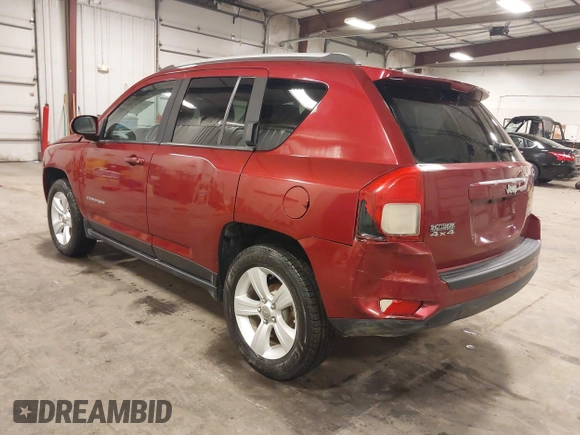 2016 Jeep Compass High Altitude Edition with VIN 1C4NJDEB8GD778764, listed as a IAAI auction lot 41704039 with 110,287 mi miles. Bid and sale history available at carsss.com. Image 3.