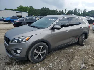 2017 Kia Sorento EX with VIN 5XYPH4A12HG291225, listed as a Copart auction lot 56944805 with 103,702 mi miles and Salvage title. Bid and sale history available at DreamBid. Image 1.
