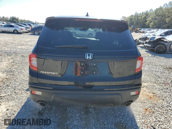 2019 Honda Passport EX-L with VIN 5FNYF7H58KB004635, listed as a Copart auction lot 87083684 with 61,022 mi miles and Salvage Title. Bid and sale history available at carsss.com. Image 6.