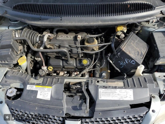 2004 Dodge Caravan SE z VIN 1D4GP24R54B594631, wystawiony jako Copart lot #82485524 z przebiegiem 188 325 mil mil oraz Szkoda całkowita • Salvage title. Historia ofert i sprzedaży dostępna na DreamBid. Obrazek 11.