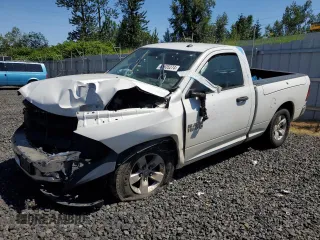 2014 Ram 1500 Tradesman z VIN 3C6JR6AG1EG151013, wystawiony jako Copart lot #83635274 z przebiegiem Nie podano mil oraz Szkoda całkowita • Salvage title. Historia ofert i sprzedaży dostępna na DreamBid. Obrazek 1.