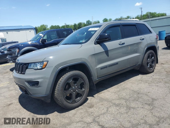 2020 Jeep Grand Cherokee Laredo E with VIN 1C4RJFAG5LC105218, listed as a Copart auction lot 59315475 with 45,589 mi miles and Salvage title. Bid and sale history available at DreamBid. Image 1.