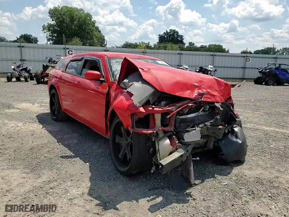 2007 Dodge Magnum R/T with VIN 2D4GV57247H656683, listed as a Copart auction lot 67346754 with 0 mi miles and Salvage Title. Bid and sale history available at carsss.com. Image 10.