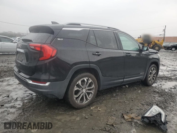 2018 GMC Terrain SLT with VIN 3GKALPEV2JL338226, listed as a Copart auction lot 82386644 with 92,284 mi miles and Salvage Title. Bid and sale history available at DreamBid. Image 3.