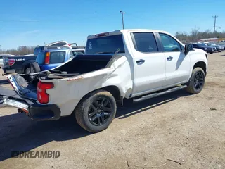2023 Chevrolet Silverado 1500 LT Trail Boss with VIN 3GCUDFEDXPG253353, listed as a IAAI auction lot 41622661 with 36,487 mi miles and . Bid and sale history available at DreamBid. Image 4.