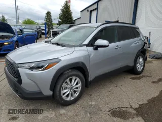 2022 Toyota Corolla Cross LE with VIN 7MUCAABG7NV021335, listed as a Copart auction lot 56831005 with 18,000 mi miles and Non repairable. Bid and sale history available at DreamBid. Image 1.