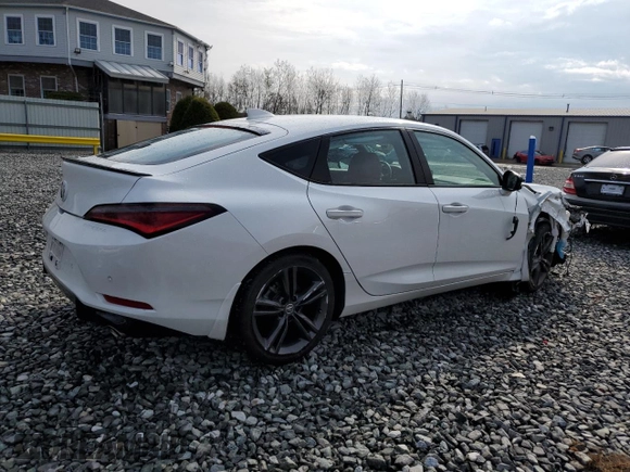 2023 Acura Integra Technology with VIN 19UDE4H66PA023758, listed as a Copart auction lot 52937815 with 29,082 mi miles and Salvage title. Bid and sale history available at DreamBid. Image 3.