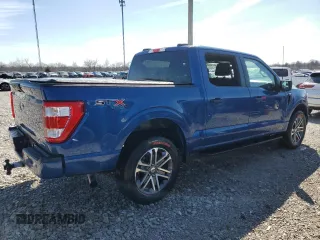 2022 Ford F-150 XL with VIN 1FTEW1EPXNFB96436, listed as a Copart auction lot 46792805 with Not provided miles and Salvage title. Bid and sale history available at DreamBid. Image 3.