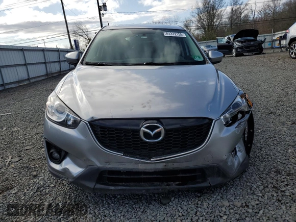 2014 Mazda CX-5 Touring with VIN JM3KE4CY4E0427294, listed as a Copart auction lot 51372155 with 121,324 mi miles and Salvage Title. Bid and sale history available at carsss.com. Image 5.