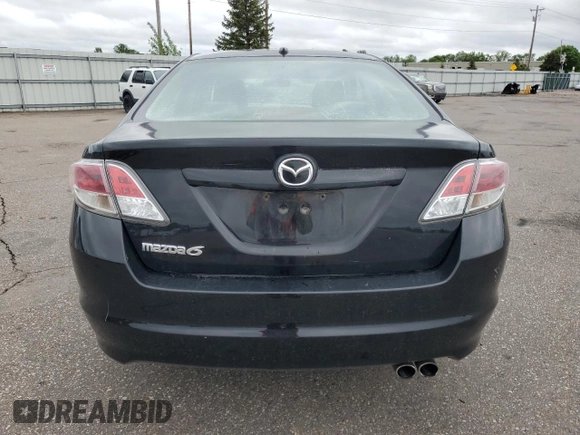 2009 Mazda 6 i Touring with VIN 1YVHP82A695M08273, listed as a Copart auction lot 57470735 with 206,616 mi miles and Salvage title. Bid and sale history available at DreamBid. Image 6.