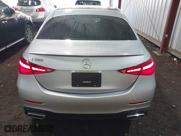 2023 Mercedes-Benz C 300 with VIN W1KAF4GB8PR105415, listed as a IAAI auction lot 41730266 with 21,461 mi miles and . Bid and sale history available at DreamBid. Image 16.