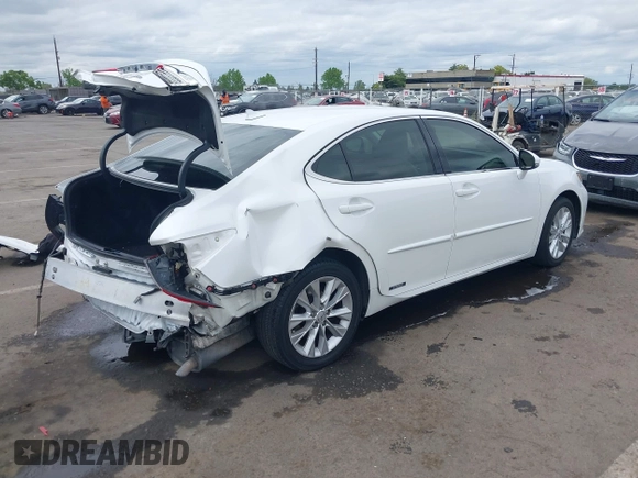 2014 Lexus ES 300h with VIN JTHBW1GG5E2064531, listed as a IAAI auction lot 42119900 with 210,354 mi miles and . Bid and sale history available at DreamBid. Image 4.