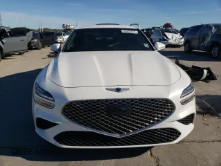2022 Genesis G70 2.0T with VIN KMTG34TA6NU086756, listed as a Copart auction lot 83992224 with 23,858 mi miles and Salvage Title. Bid and sale history available at DreamBid. Image 5.