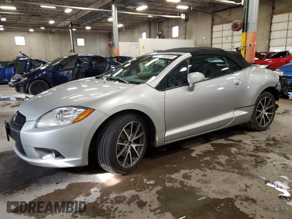 2012 Mitsubishi Eclipse GT with VIN 4A37L3ET3CE005482, listed as a Copart auction lot 78828534 with 144,349 mi miles and Salvage Title. Bid and sale history available at carsss.com. Image 1.