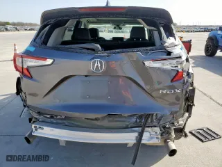 2020 Acura RDX w/Technology Pkg with VIN 5J8TC1H56LL003922, listed as a Copart auction lot 47401075 with 57,134 mi miles and Salvage Title. Bid and sale history available at carsss.com. Image 6.