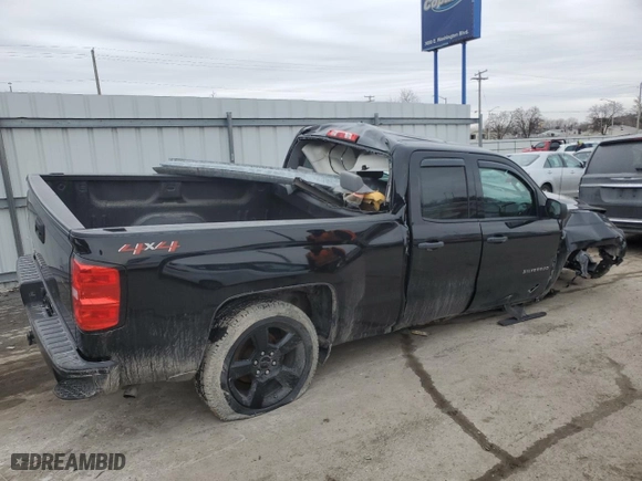 2018 Chevrolet Silverado 1500 Work Truck with VIN 1GCVKNEC7JZ197374, listed as a Copart auction lot 46797445 with 0 mi miles and Salvage Title. Bid and sale history available at carsss.com. Image 3.