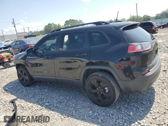 2021 Jeep Cherokee Altitude with VIN 1C4PJLLBXMD144549, listed as a Copart auction lot 62163435 with 94,571 mi miles and Salvage title. Bid and sale history available at DreamBid. Image 2.
