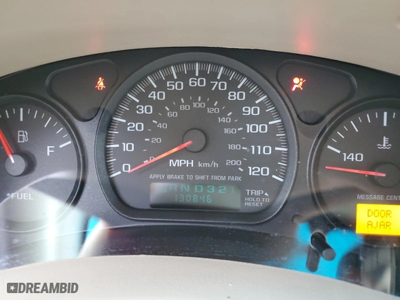 2003 Chevrolet Impala with VIN 2G1WF52E539170923, listed as a Copart auction lot 51175125 with 130,846 mi miles and Salvage Title. Bid and sale history available at carsss.com. Image 9.