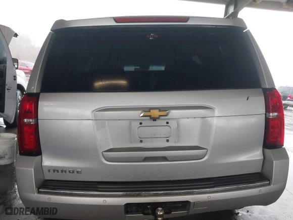2015 Chevrolet Tahoe LTZ with VIN 1GNSCCKC5FR123099, listed as a IAAI auction lot 41391974 with 1 mi miles. Bid and sale history available at carsss.com. Image 8.