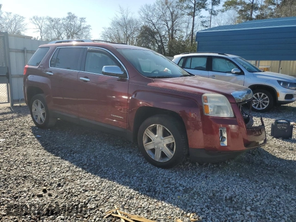 2010 GMC Terrain SLT-2 with VIN 2CTALHEW0A6309794, listed as a Copart auction lot 48592345 with 165,712 mi miles and Salvage Title. Bid and sale history available at carsss.com. Image 4.