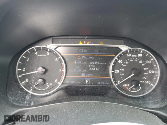 2020 Nissan Altima S with VIN 1N4BL4BV1LC190495, listed as a Copart auction lot 49083925 with 100,085 mi miles and Salvage Title. Bid and sale history available at carsss.com. Image 9.