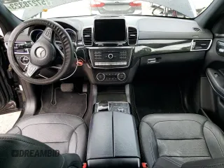 2017 Mercedes-Benz GLS with VIN 4JGDF7DE1HA857668, listed as a Copart auction lot 57278323 with 128,492 mi miles. Bid and sale history available at carsss.com. Image 8.