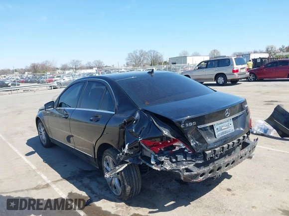 2014 Mercedes-Benz C-Class C 300 Sport with VIN WDDGF8ABXEG227681, listed as a IAAI auction lot 41786079 with 141,951 mi miles. Bid and sale history available at carsss.com. Image 3.