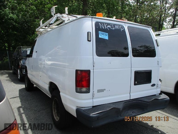 2014 Ford Econoline Cargo Commercial with VIN 1FTNE2EL3EDB13902, listed as a IAAI auction lot 42268771 with Not Provided miles and . Bid and sale history available at DreamBid. Image 1.