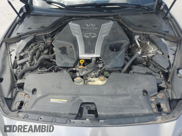 2018 Infiniti Q50 Luxe with VIN JN1EV7AR2JM610413, listed as a Copart auction lot 65222265 with 111,670 mi miles and Clean title. Bid and sale history available at DreamBid. Image 11.
