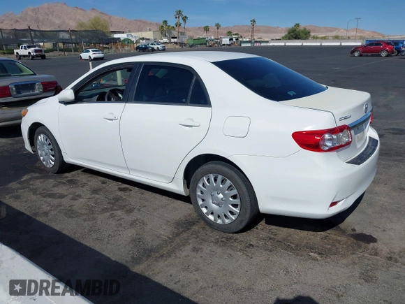 2013 Toyota Corolla L with VIN 5YFBU4EEXDP099379, listed as a IAAI auction lot 42036490 with 222,950 mi miles and . Bid and sale history available at DreamBid. Image 3.