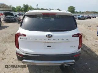 2021 Kia Telluride EX with VIN 5XYP34HC4MG180062, listed as a Copart auction lot 56960365 with 62,713 mi miles and Salvage title. Bid and sale history available at DreamBid. Image 6.