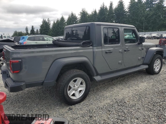 2020 Jeep Gladiator Sport S с VIN 1C6HJTAG8LL134231, выставлен на аукционе Copart как лот 62577925 с пробегом 176 107 миль миль и Чистый • Clean title. История ставок и продаж доступна на DreamBid. Изображение 3.