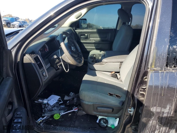 2019 Ram 1500 Classic Express with VIN 1C6RR7FG3KS502767, listed as a Copart auction lot 88246415 with 92,577 mi miles and Salvage Title. Bid and sale history available at carsss.com. Image 7.