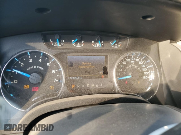 2014 Ford F-150 XL with VIN 1FTFW1ET8EFB81581, listed as a Copart auction lot 44806305 with 212,423 mi miles and Salvage Title. Bid and sale history available at carsss.com. Image 9.