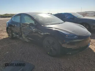2021 Tesla Model 3 Standard Range Plus with VIN 5YJ3E1EA3MF996701, listed as a Copart auction lot 47013195 with 34,177 mi miles and Salvage Title. Bid and sale history available at carsss.com. Image 4.