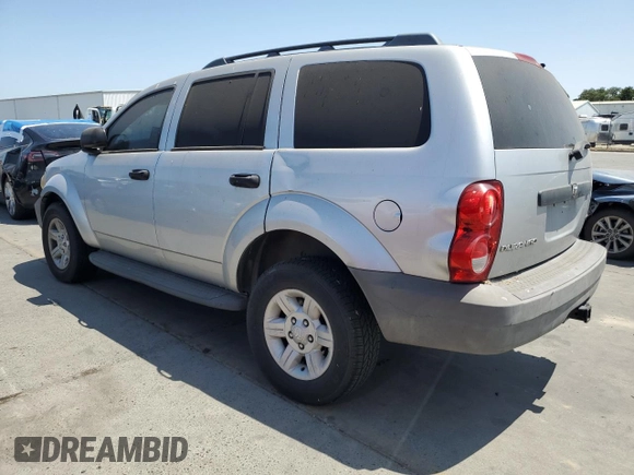 2007 Dodge Durango SXT with VIN 1D8HD38P07F556960, listed as a Copart auction lot 58940095 with 163,180 mi miles and Salvage title. Bid and sale history available at DreamBid. Image 2.