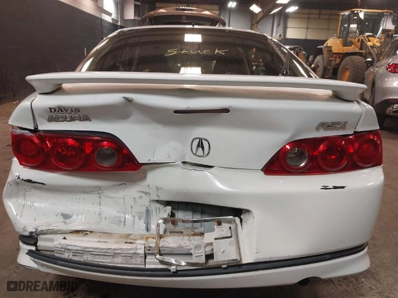 2006 Acura RSX with VIN JH4DC54866S001316, listed as a IAAI auction lot 41702462 with 202928 miles. Bid and sale history available at carsss.com. Image 6.