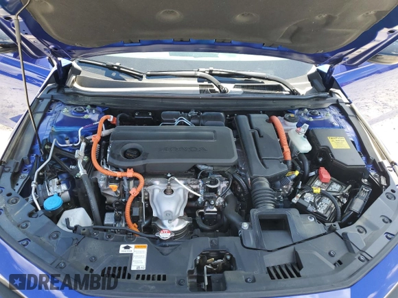 2024 Honda Accord Sport-L with VIN 1HGCY2F76RA067572, listed as a Copart auction lot 58105405 with 22,098 mi miles and Salvage title. Bid and sale history available at DreamBid. Image 11.