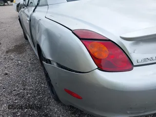 2005 Lexus SC 430 with VIN JTHFN48Y150070349, listed as a IAAI auction lot 41801480 with 295,113 mi miles and . Bid and sale history available at DreamBid. Image 21.