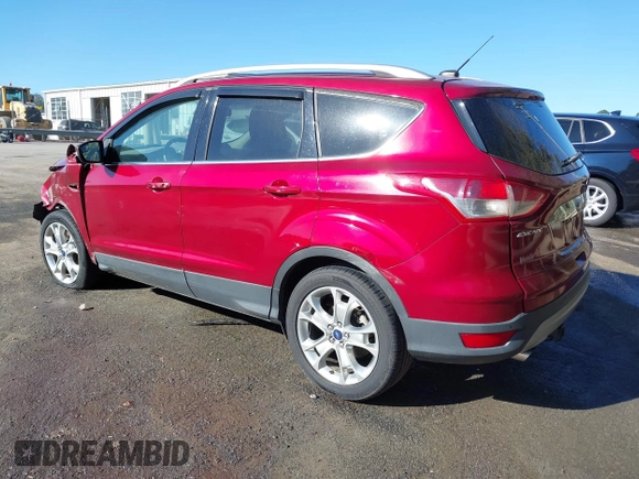 2016 Ford Escape Titanium with VIN 1FMCU0J93GUB01191, listed as a IAAI auction lot 41824183 with 97,241 mi miles. Bid and sale history available at carsss.com. Image 3.