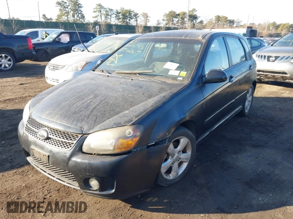 2008 Kia Spectra with VIN KNAFE162X85014915, listed as a IAAI auction lot 41679990 with Not provided miles and . Bid and sale history available at DreamBid. Image 2.