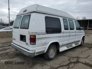 1993 Ford Econoline Cargo with VIN 1FDEE14N8PHA30213, listed as a Copart auction lot 88100175 with 87,897 mi miles and Clean Title. Bid and sale history available at carsss.com. Image 3.
