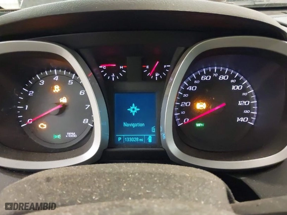 2012 Chevrolet Equinox LT w/1LT with VIN 2GNFLEEK6C6100874, listed as a IAAI auction lot 41813757 with 133,028 mi miles. Bid and sale history available at carsss.com. Image 7.