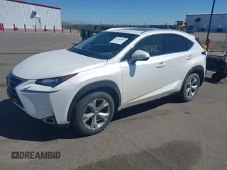 2017 Lexus NX 200t z VIN JTJBARBZ2H2129506, wystawiony jako IAAI lot #42152962 z przebiegiem 70 747 mil mil oraz . Historia ofert i sprzedaży dostępna na DreamBid. Obrazek 2.