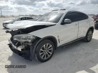 2015 BMW X6 xDrive35i with VIN 5UXKU2C51F0N76753, listed as a Copart auction lot 73558353 with 66,019 mi miles. Bid and sale history available at carsss.com. Image 1.
