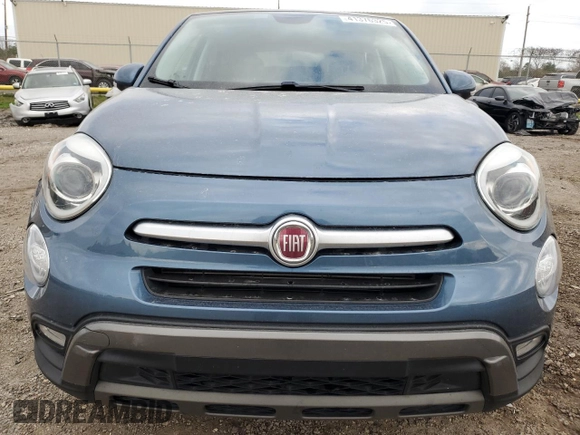 2018 FIAT 500X Urbana Edition with VIN ZFBCFXCB8JP653463, listed as a Copart auction lot 41376325 with 57,418 mi miles and Salvage Title. Bid and sale history available at carsss.com. Image 5.