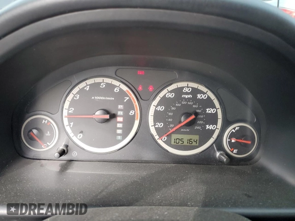 2004 Honda CR-V LX with VIN SHSRD68404U200723, listed as a Copart auction lot 53235115 with 105,164 mi miles and Salvage Title. Bid and sale history available at carsss.com. Image 9.
