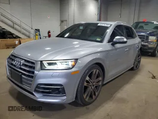 2018 Audi SQ5 Prestige with VIN WA1C4AFY2J2205145, listed as a Copart auction lot 62276795 with 125,150 mi miles and Salvage title. Bid and sale history available at DreamBid. Image 1.