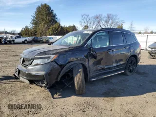 2021 Honda Pilot Special Edition with VIN 5FNYF6H20MB047823, listed as a Copart auction lot 47267825 with 57,103 mi miles and Salvage Title. Bid and sale history available at carsss.com. Image 1.