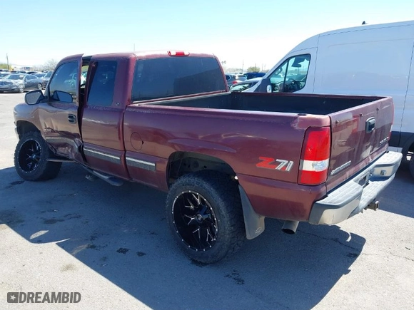 1999 Chevrolet Silverado 1500 LS with VIN 2GCEK19T2X1250583, listed as a IAAI auction lot 41858943 with 267,610 mi miles. Bid and sale history available at carsss.com. Image 3.
